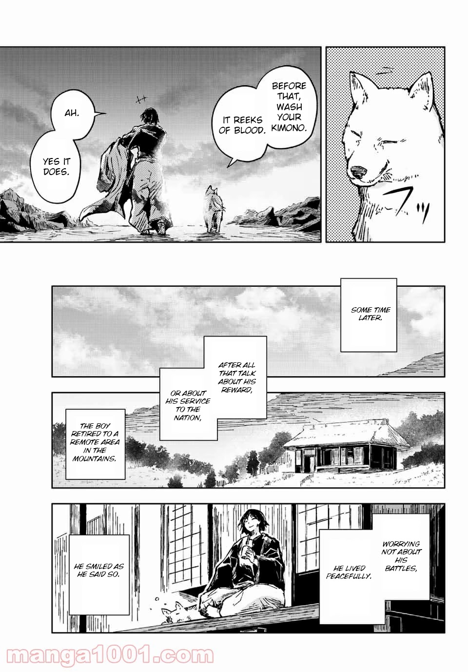 Peach Boy Riverside Chapter 35.1 page 18 - Chapter 35.1 - 35.2: mikoto and "oni killing"