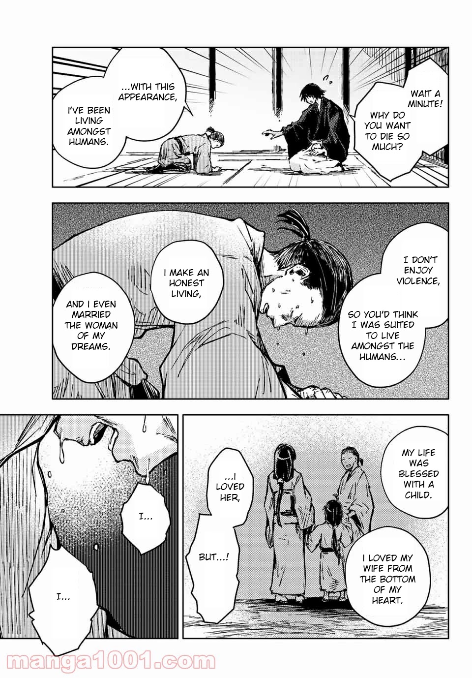 Peach Boy Riverside Chapter 35.1 page 22 - Chapter 35.1 - 35.2: mikoto and "oni killing"