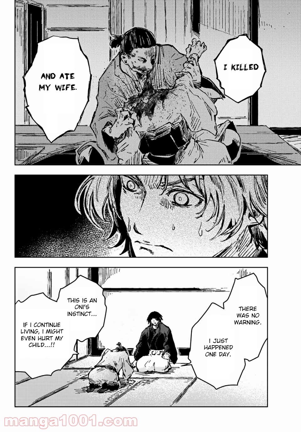 Peach Boy Riverside Chapter 35.1 page 23 - Chapter 35.1 - 35.2: mikoto and "oni killing"