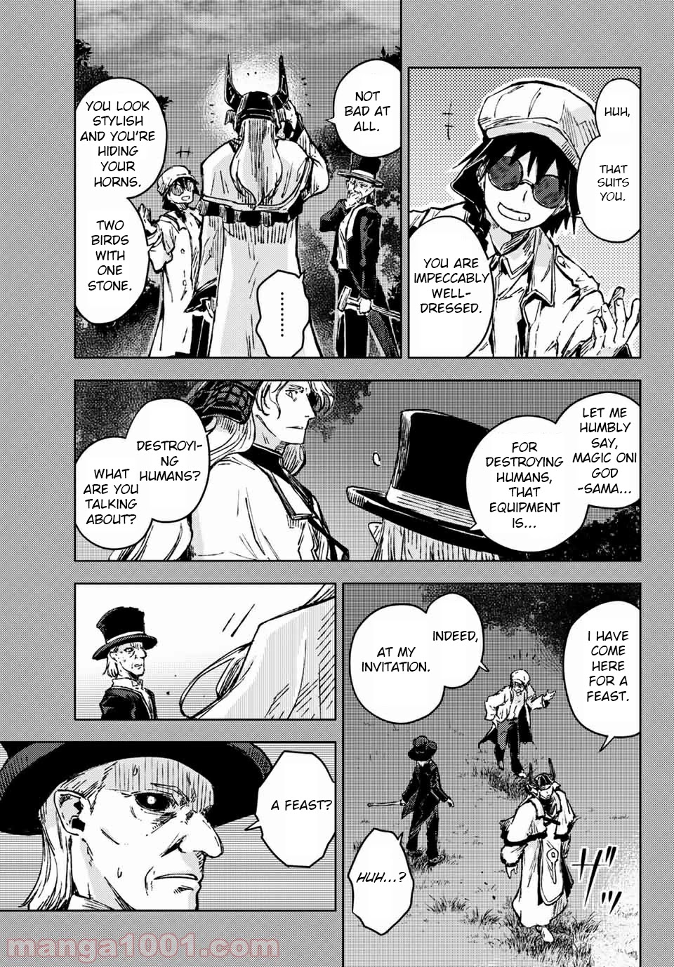 Peach Boy Riverside Chapter 35.1 page 3 - Chapter 35.1 - 35.2: mikoto and "oni killing"