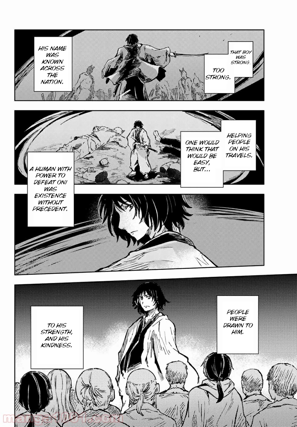 Peach Boy Riverside Chapter 35.1 page 8 - Chapter 35.1 - 35.2: mikoto and "oni killing"