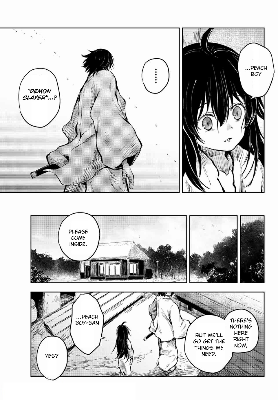 Peach Boy Riverside Chapter 36.1 page 9 - Chapter 36.1 - 36.2: mikoto and mikoto