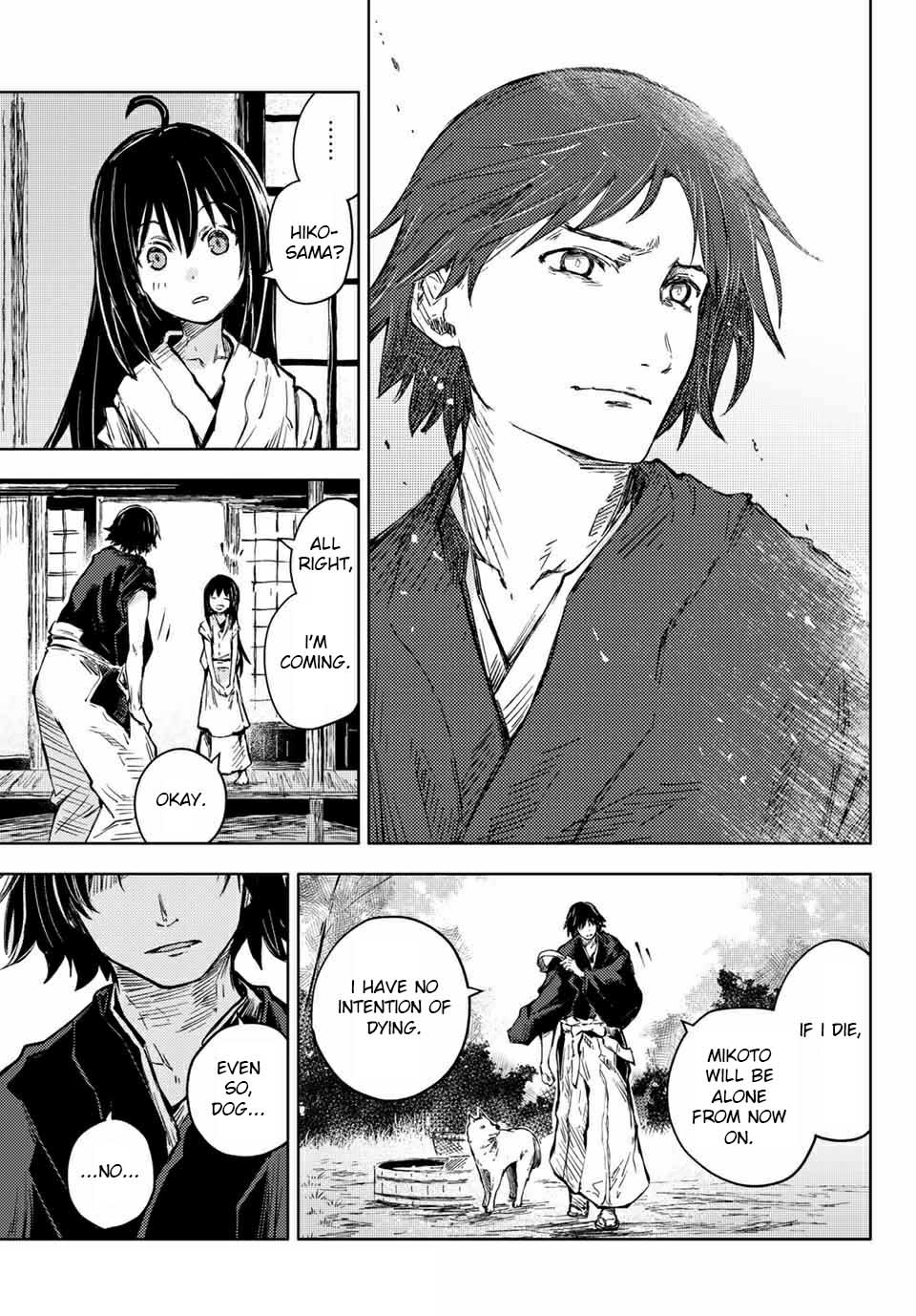 Peach Boy Riverside Chapter 37.1 page 10 - Chapter 37.1 - 37.2: Mikoto and Oni God