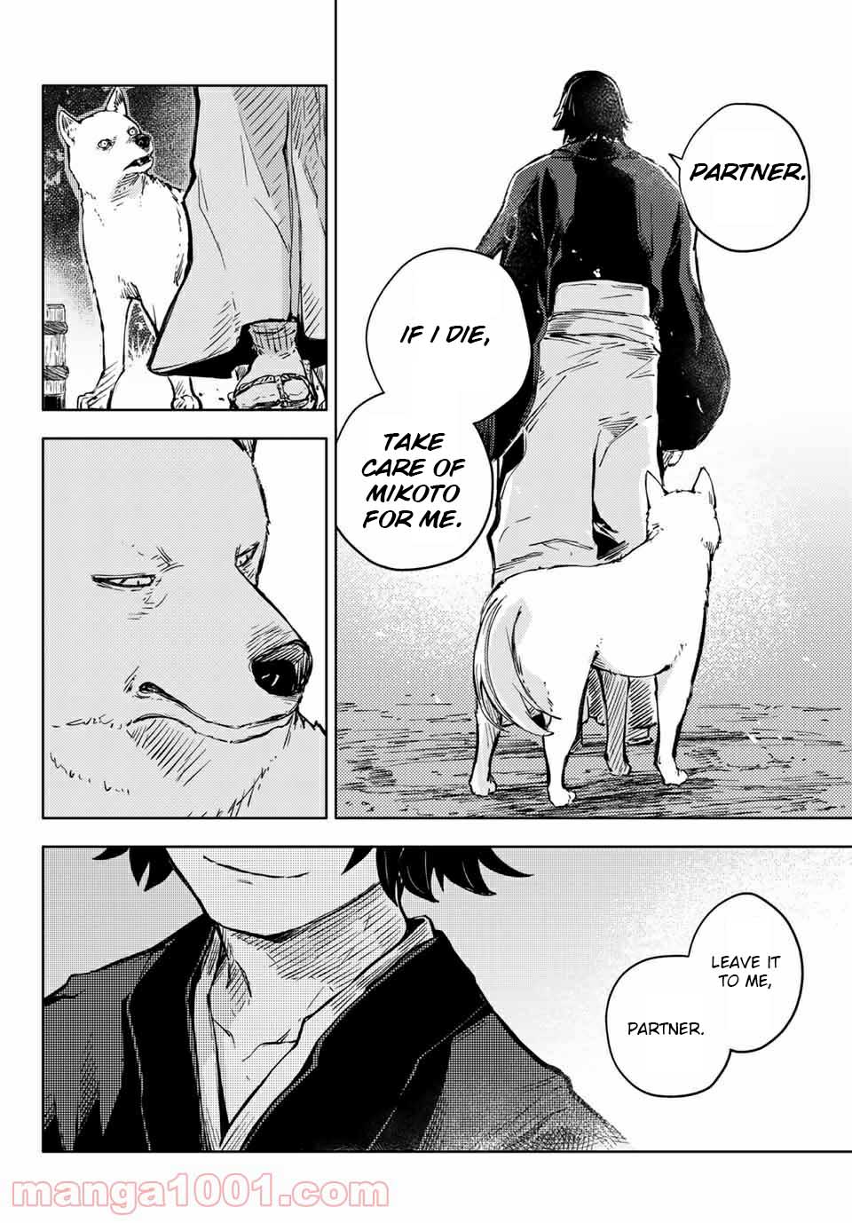 Peach Boy Riverside Chapter 37.1 page 11 - Chapter 37.1 - 37.2: Mikoto and Oni God