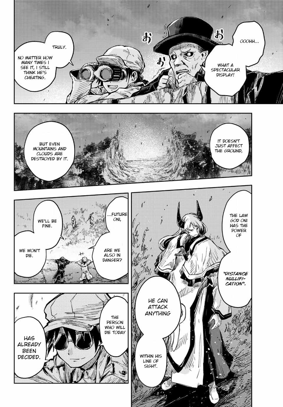 Peach Boy Riverside Chapter 37.1 page 19 - Chapter 37.1 - 37.2: Mikoto and Oni God