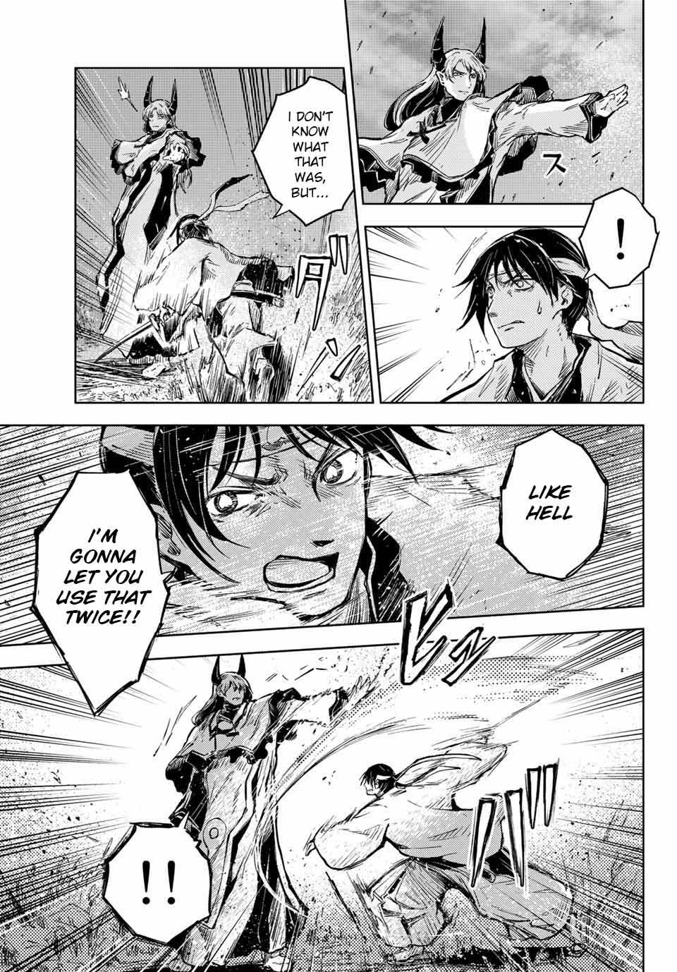 Peach Boy Riverside Chapter 37.1 page 20 - Chapter 37.1 - 37.2: Mikoto and Oni God