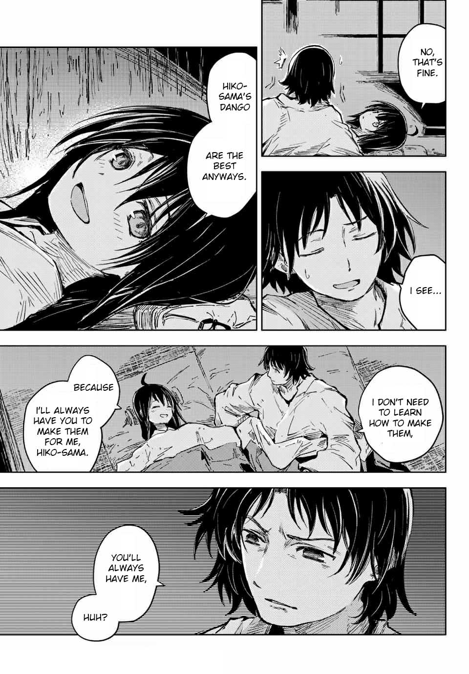 Peach Boy Riverside Chapter 37.1 page 6 - Chapter 37.1 - 37.2: Mikoto and Oni God