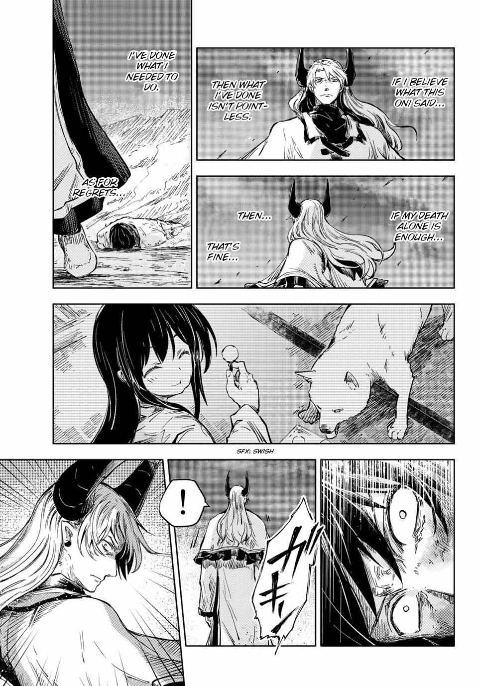 Peach Boy Riverside Chapter 38.1 page 16 - Chapter 38.1 - 38.2: mikoto and the peach