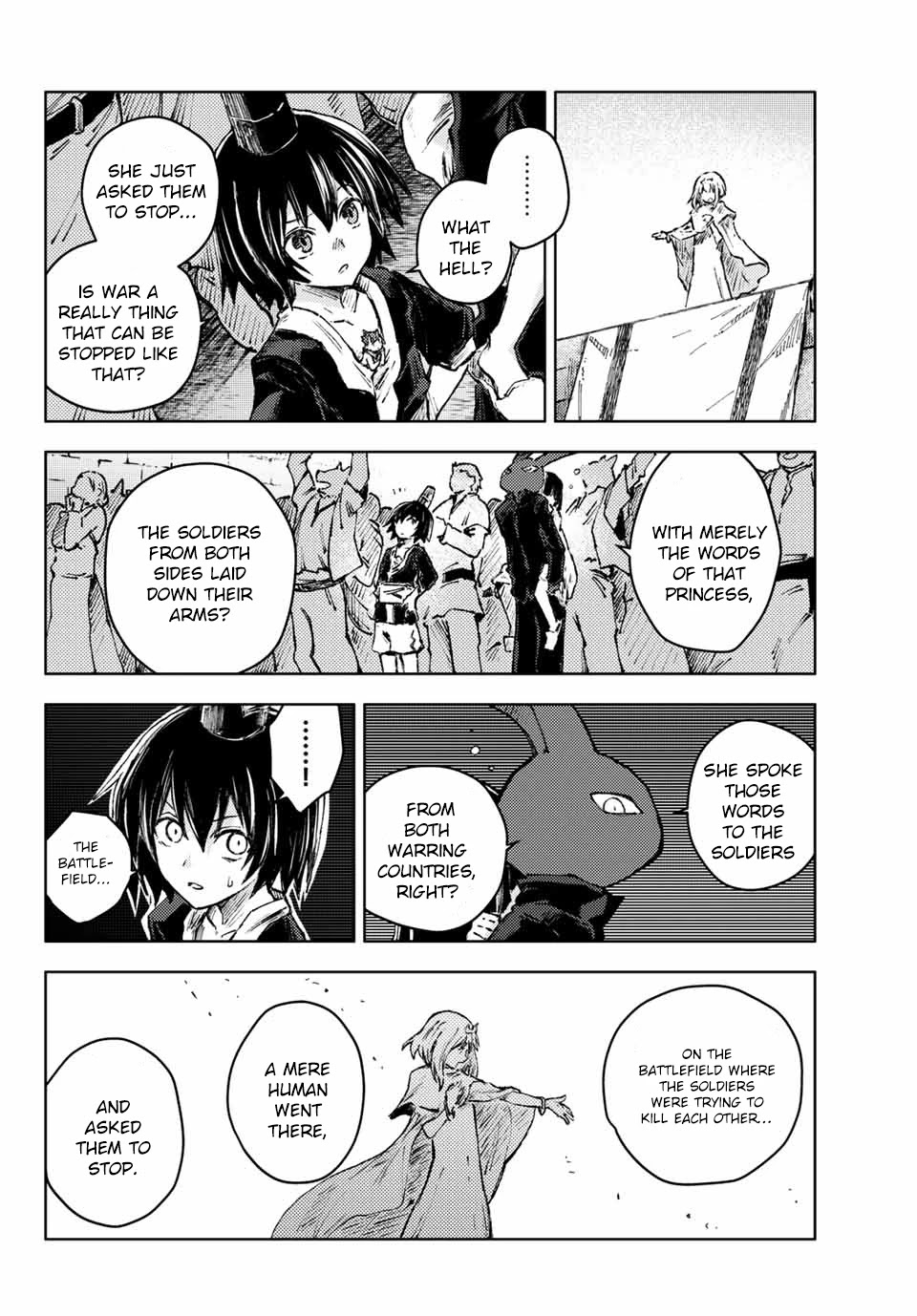 Peach Boy Riverside Chapter 41.1 page 17 - Chapter 41.1 - 41.2: Words and Warfare