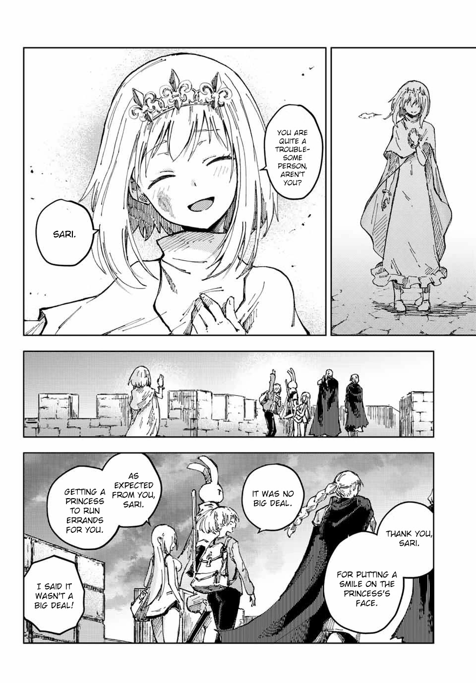 Peach Boy Riverside Chapter 42.1 page 19 - Chapter 42.1 - 42.2: Sari and the princess