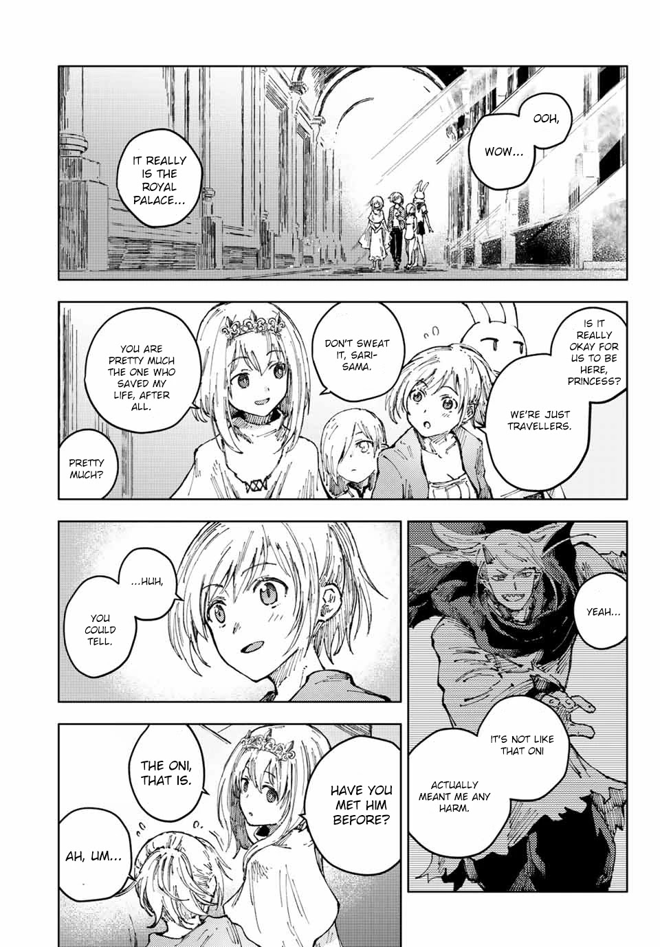 Peach Boy Riverside Chapter 42.1 page 7 - Chapter 42.1 - 42.2: Sari and the princess