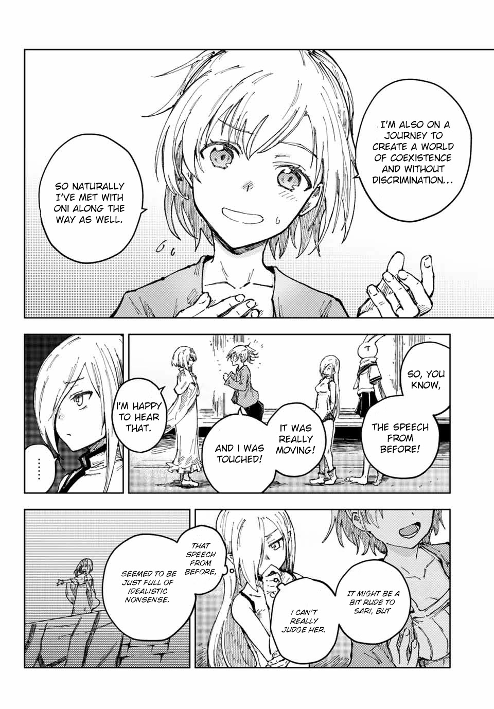 Peach Boy Riverside Chapter 42.1 page 8 - Chapter 42.1 - 42.2: Sari and the princess