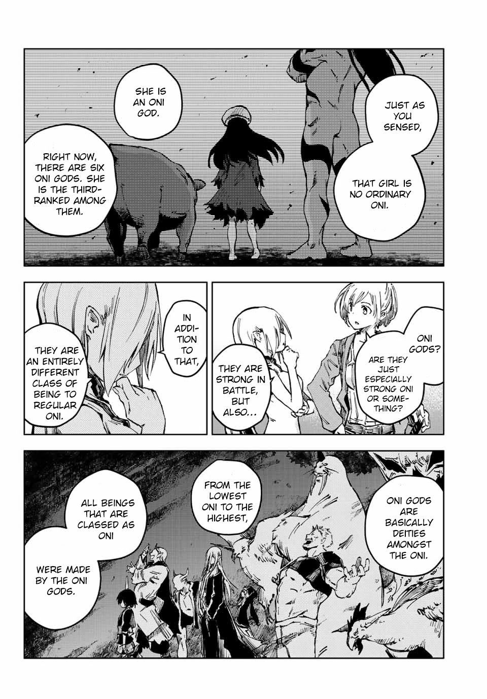 Peach Boy Riverside Chapter 43.1 page 12 - Chapter 43.1 - 43.2: Hawthorn and Oni god
