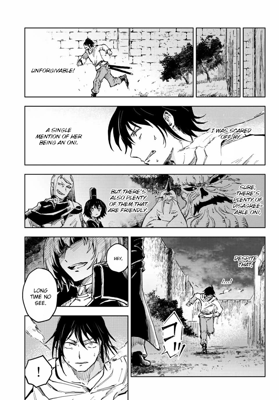 Peach Boy Riverside Chapter 43.1 page 18 - Chapter 43.1 - 43.2: Hawthorn and Oni god