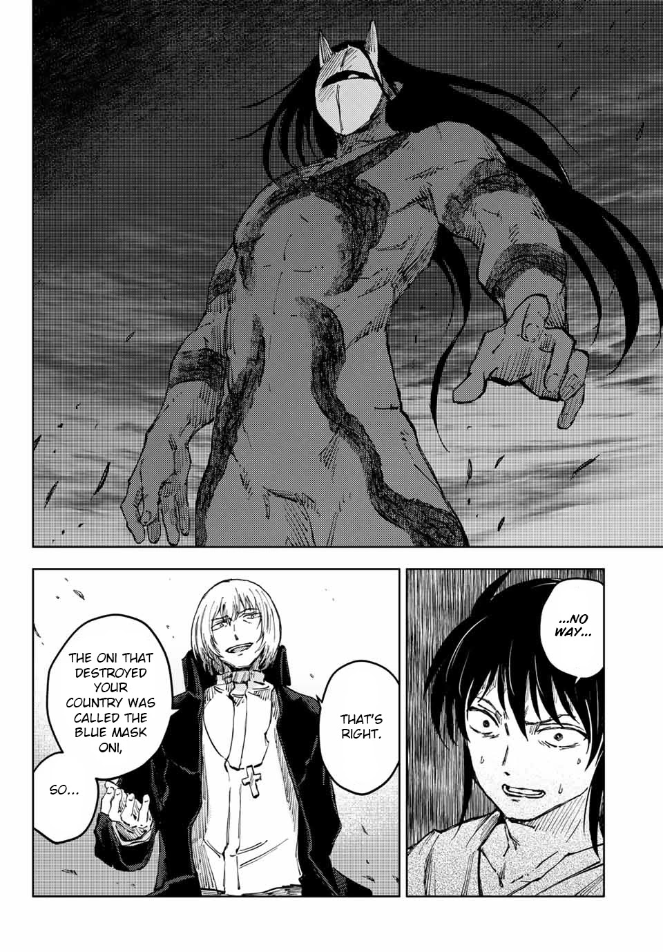 Peach Boy Riverside Chapter 43.1 page 21 - Chapter 43.1 - 43.2: Hawthorn and Oni god