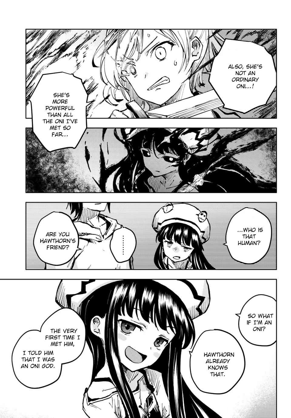 Peach Boy Riverside Chapter 43.1 page 3 - Chapter 43.1 - 43.2: Hawthorn and Oni god