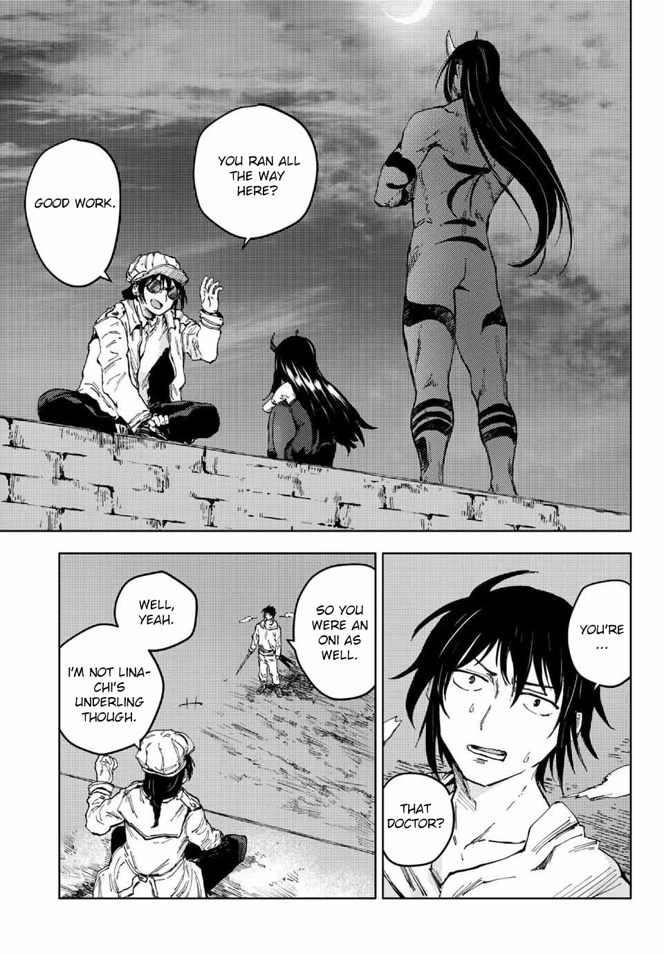 Peach Boy Riverside Chapter 44.1 page 11 - Chapter 44.1 - 44.2: Revenge and Friendship (forgot to add credit page for previous upload)