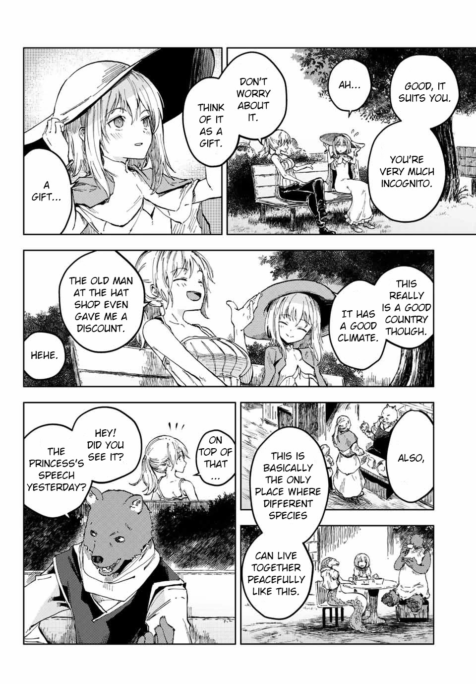 Peach Boy Riverside Chapter 46.1 page 13 - Chapter 46.1 - 46.2: Middle and Mid Oni