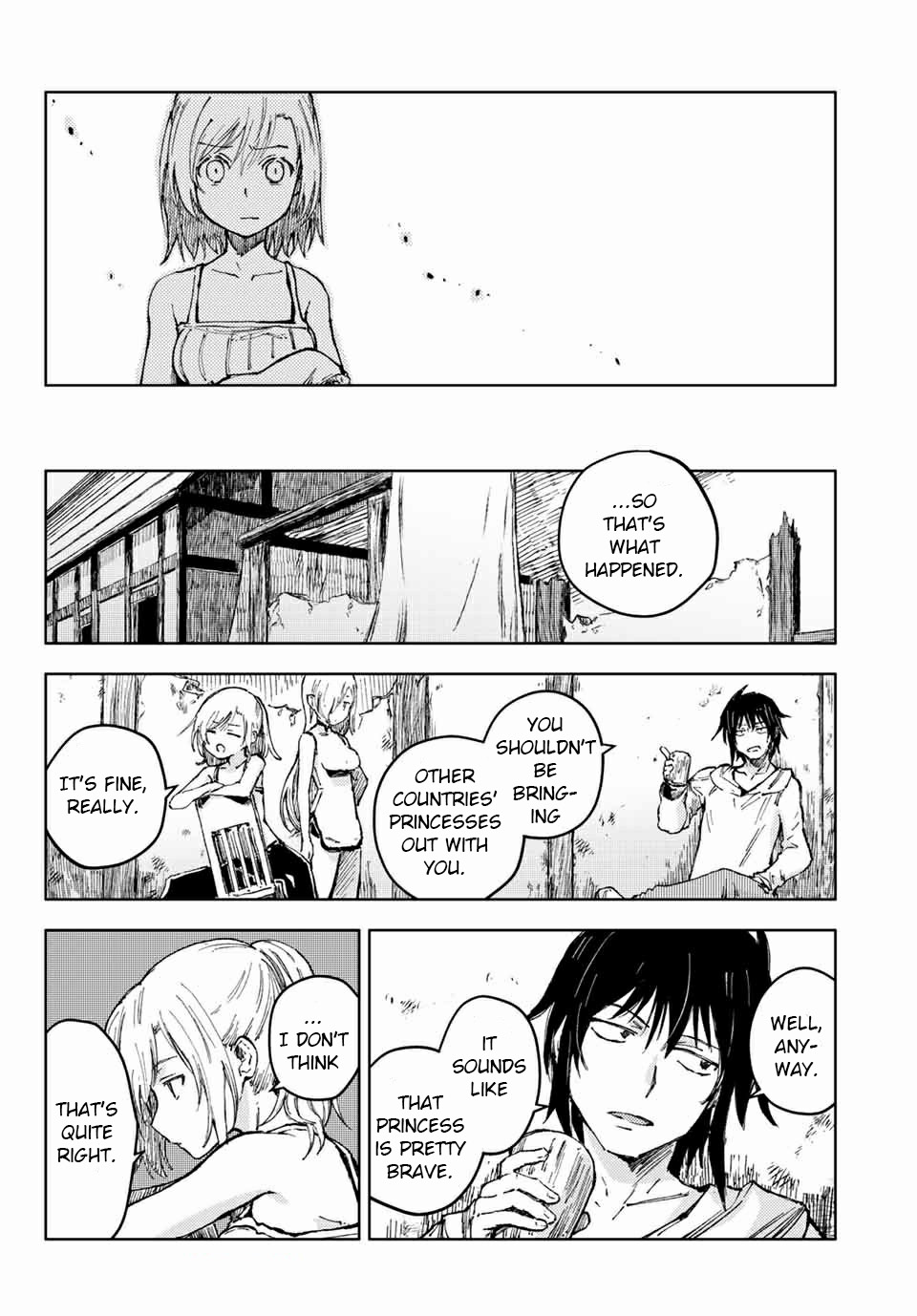 Peach Boy Riverside Chapter 47.1 page 10 - Chapter 47.1 - 47.2: The Princesses and The Evening Party
