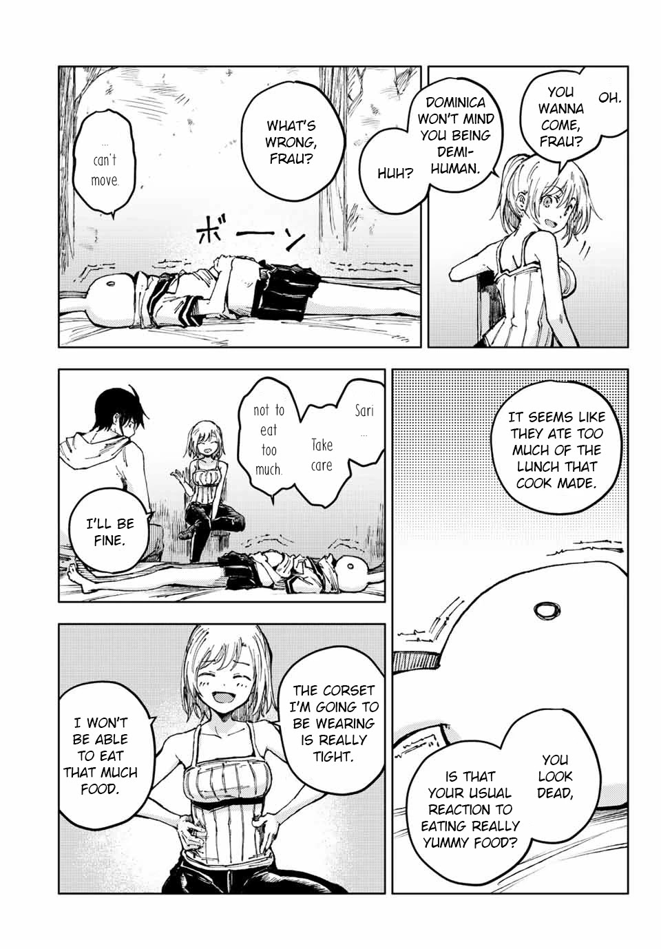 Peach Boy Riverside Chapter 47.1 page 14 - Chapter 47.1 - 47.2: The Princesses and The Evening Party