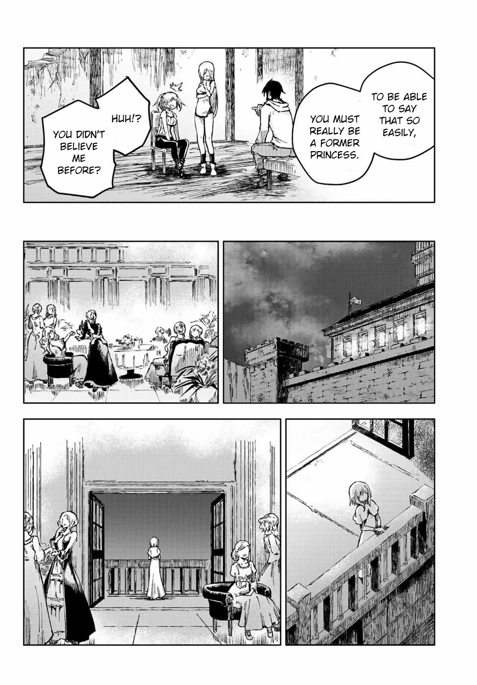 Peach Boy Riverside Chapter 47.1 page 15 - Chapter 47.1 - 47.2: The Princesses and The Evening Party