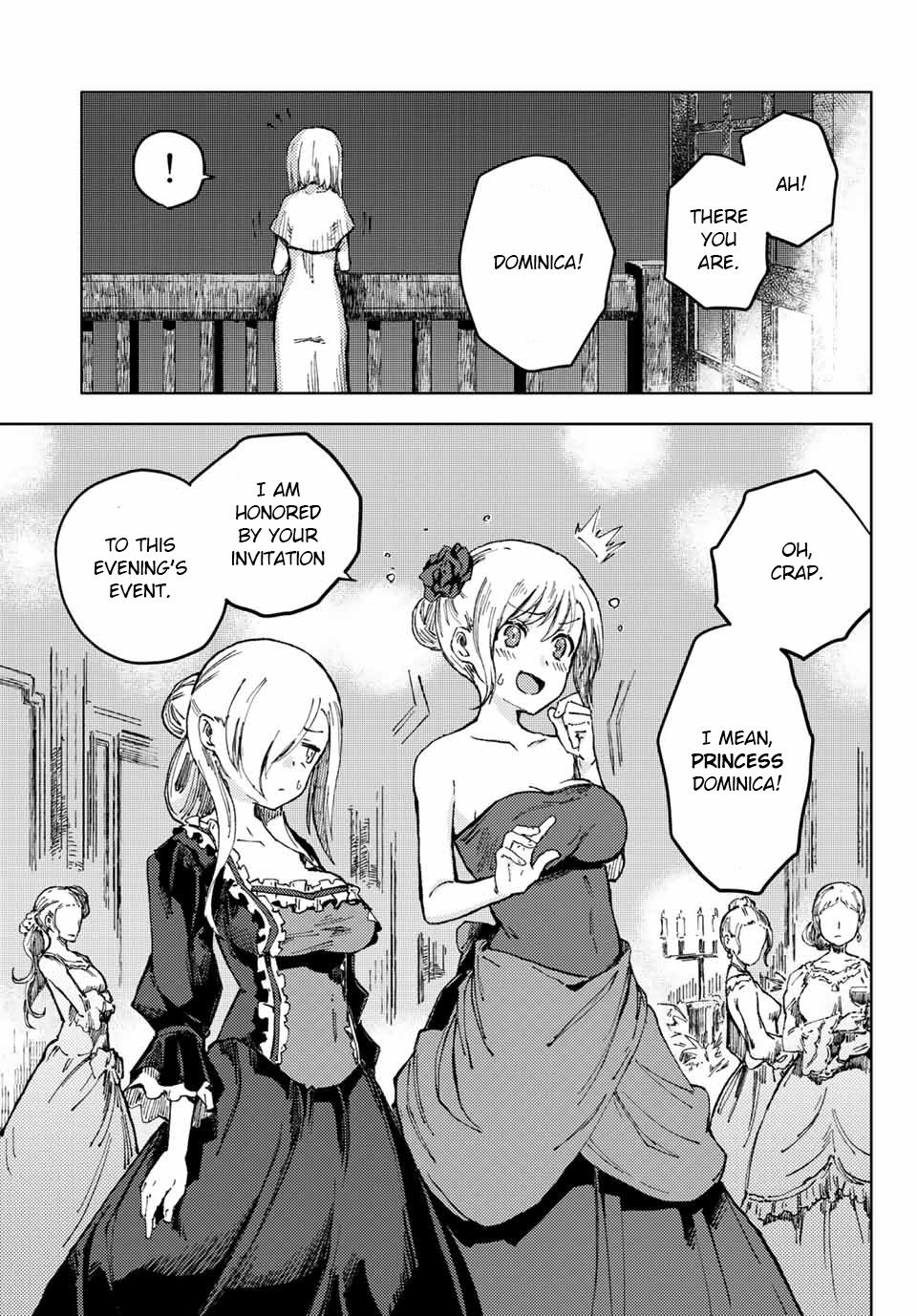 Peach Boy Riverside Chapter 47.1 page 16 - Chapter 47.1 - 47.2: The Princesses and The Evening Party