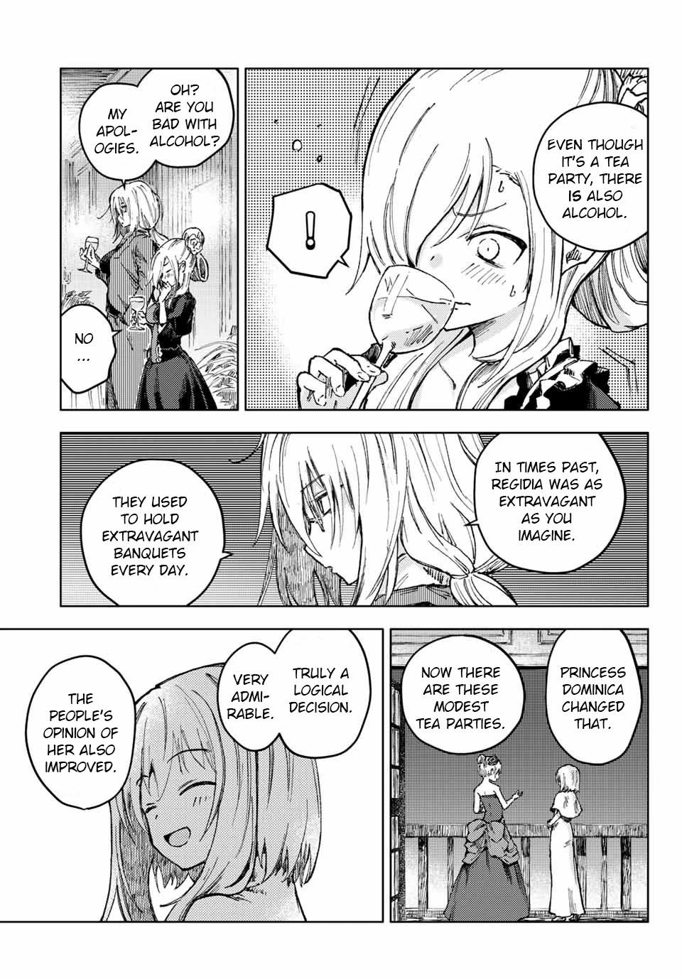Peach Boy Riverside Chapter 47.1 page 20 - Chapter 47.1 - 47.2: The Princesses and The Evening Party