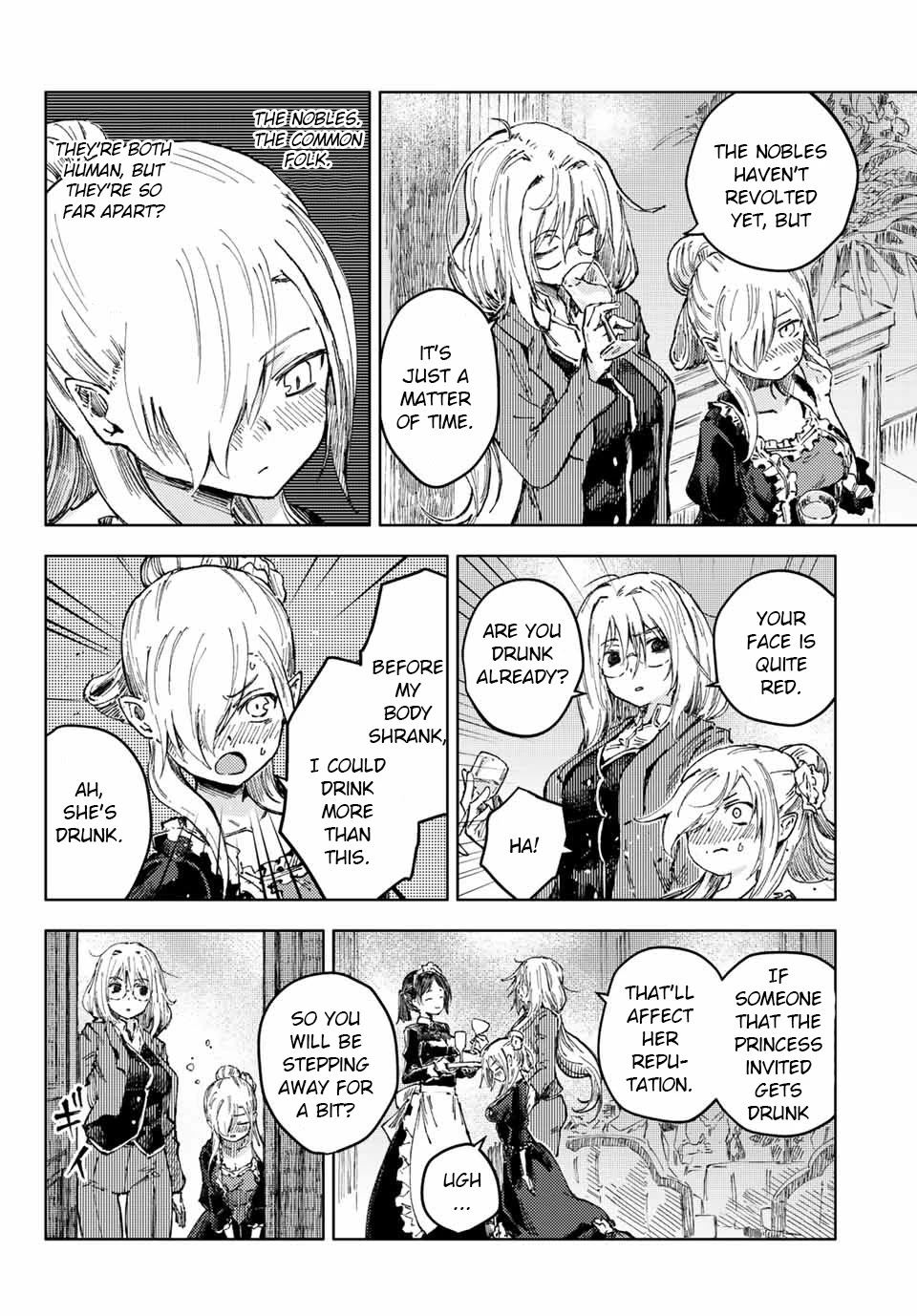 Peach Boy Riverside Chapter 47.1 page 21 - Chapter 47.1 - 47.2: The Princesses and The Evening Party