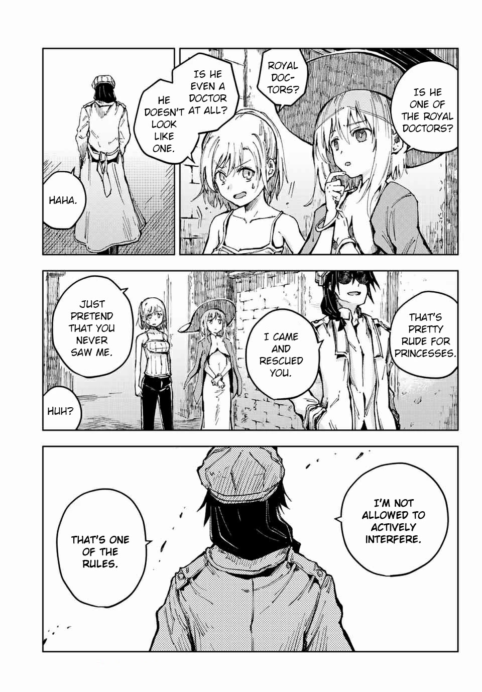 Peach Boy Riverside Chapter 47.1 page 3 - Chapter 47.1 - 47.2: The Princesses and The Evening Party