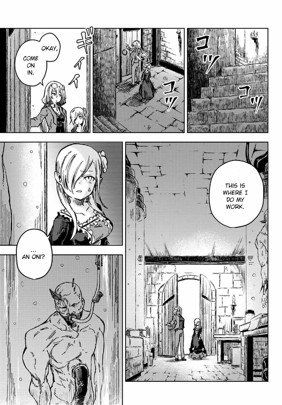Peach Boy Riverside Chapter 48 page 11 - Chapter 48: The Sisters and the Crown