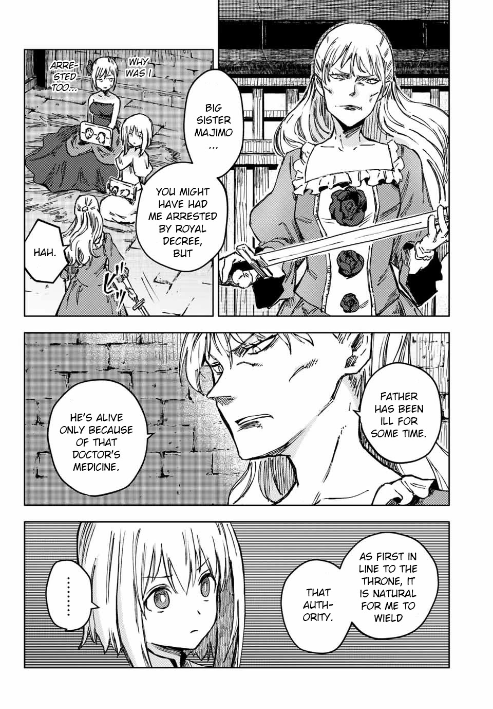 Peach Boy Riverside Chapter 48 page 18 - Chapter 48: The Sisters and the Crown