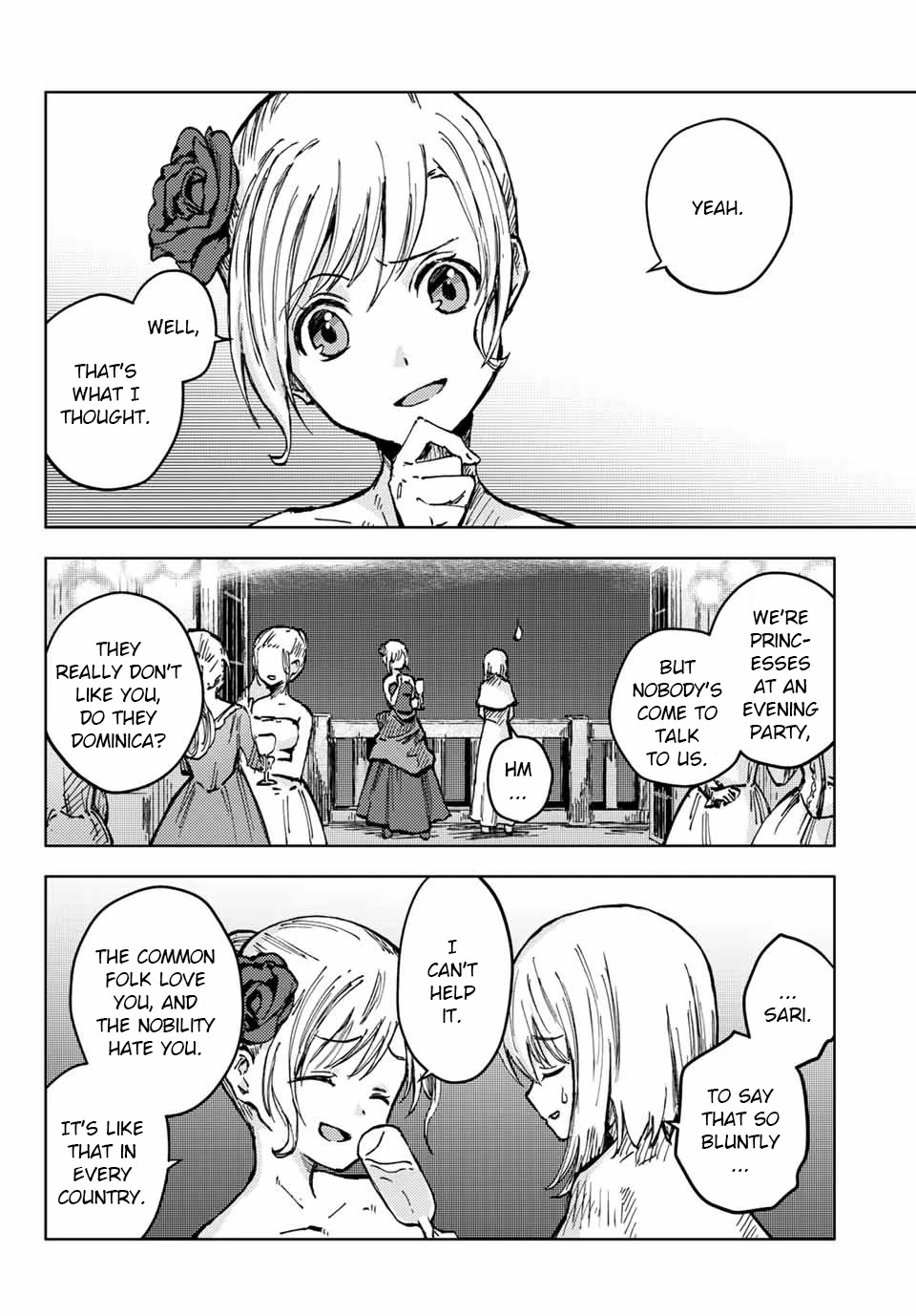 Peach Boy Riverside Chapter 48 page 4 - Chapter 48: The Sisters and the Crown