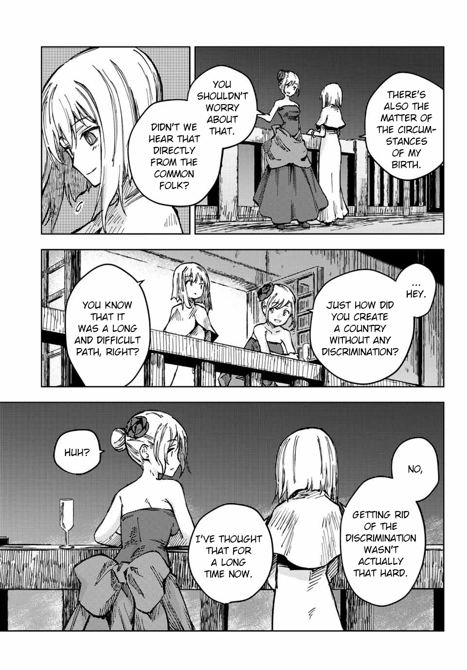 Peach Boy Riverside Chapter 48 page 5 - Chapter 48: The Sisters and the Crown