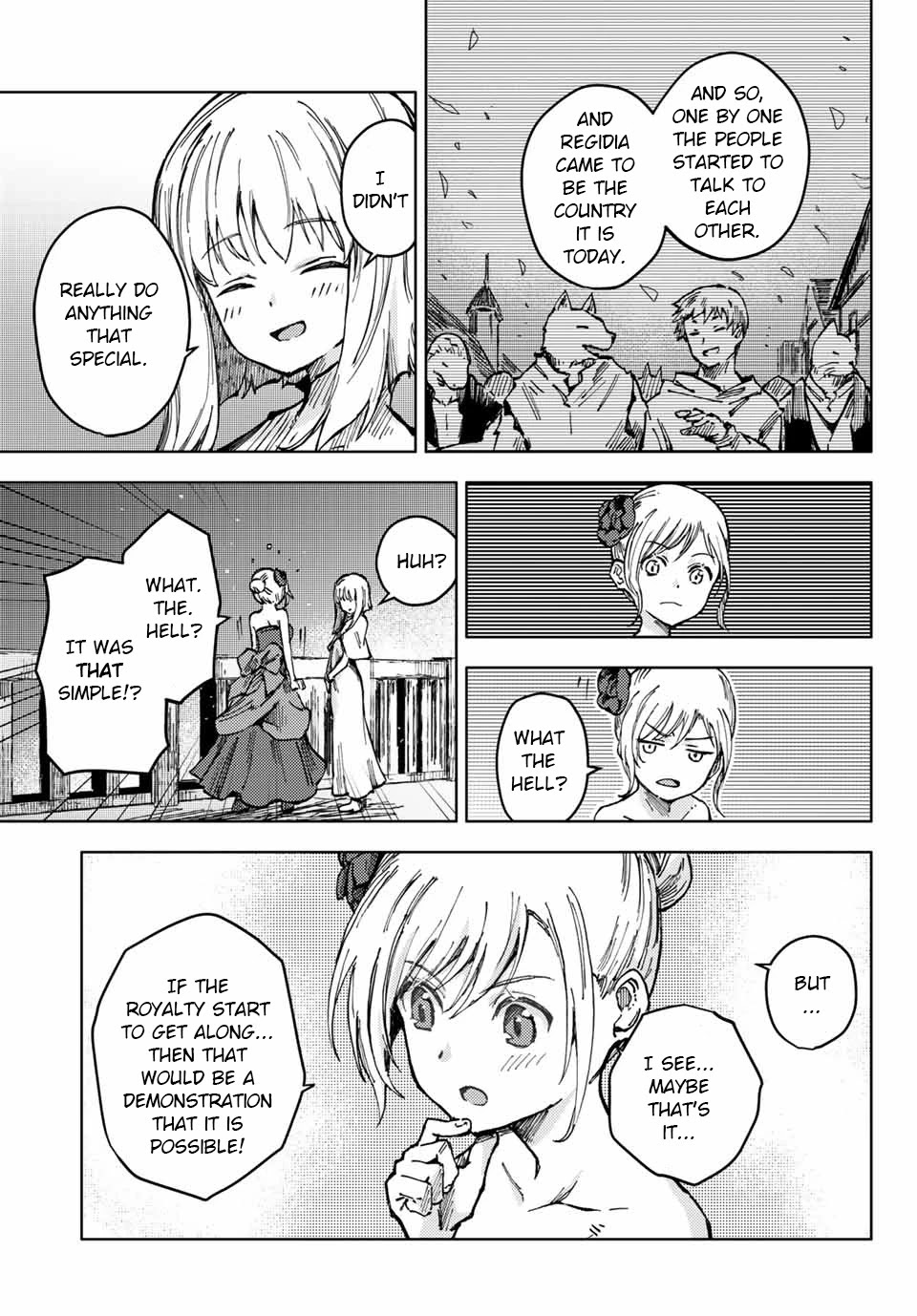 Peach Boy Riverside Chapter 48 page 7 - Chapter 48: The Sisters and the Crown