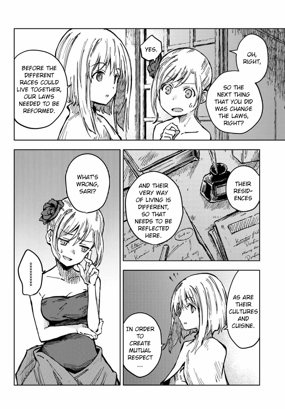 Peach Boy Riverside Chapter 48 page 8 - Chapter 48: The Sisters and the Crown