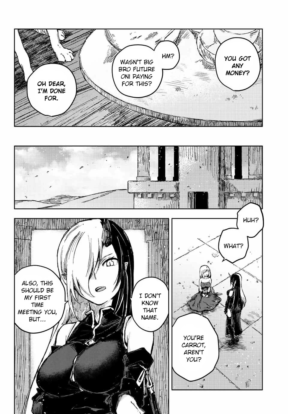 Peach Boy Riverside Chapter 53 page 8 - Chapter 53: Carrot and Memories