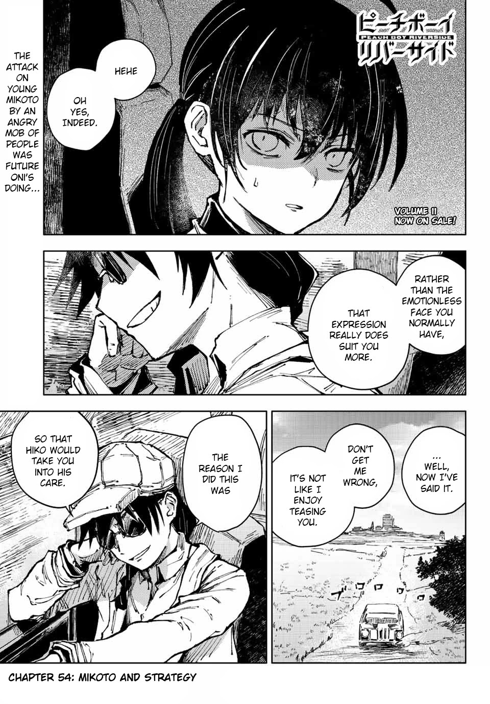 Peach Boy Riverside Chapter 54 page 1 - Chapter 54: Mikoto and Strategy
