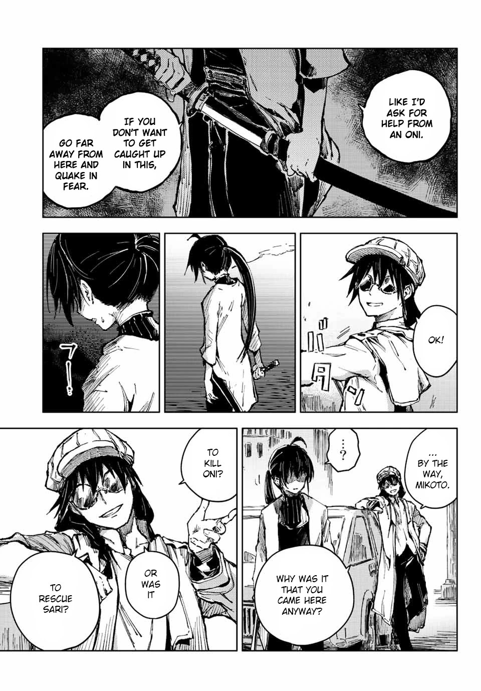 Peach Boy Riverside Chapter 54 page 13 - Chapter 54: Mikoto and Strategy