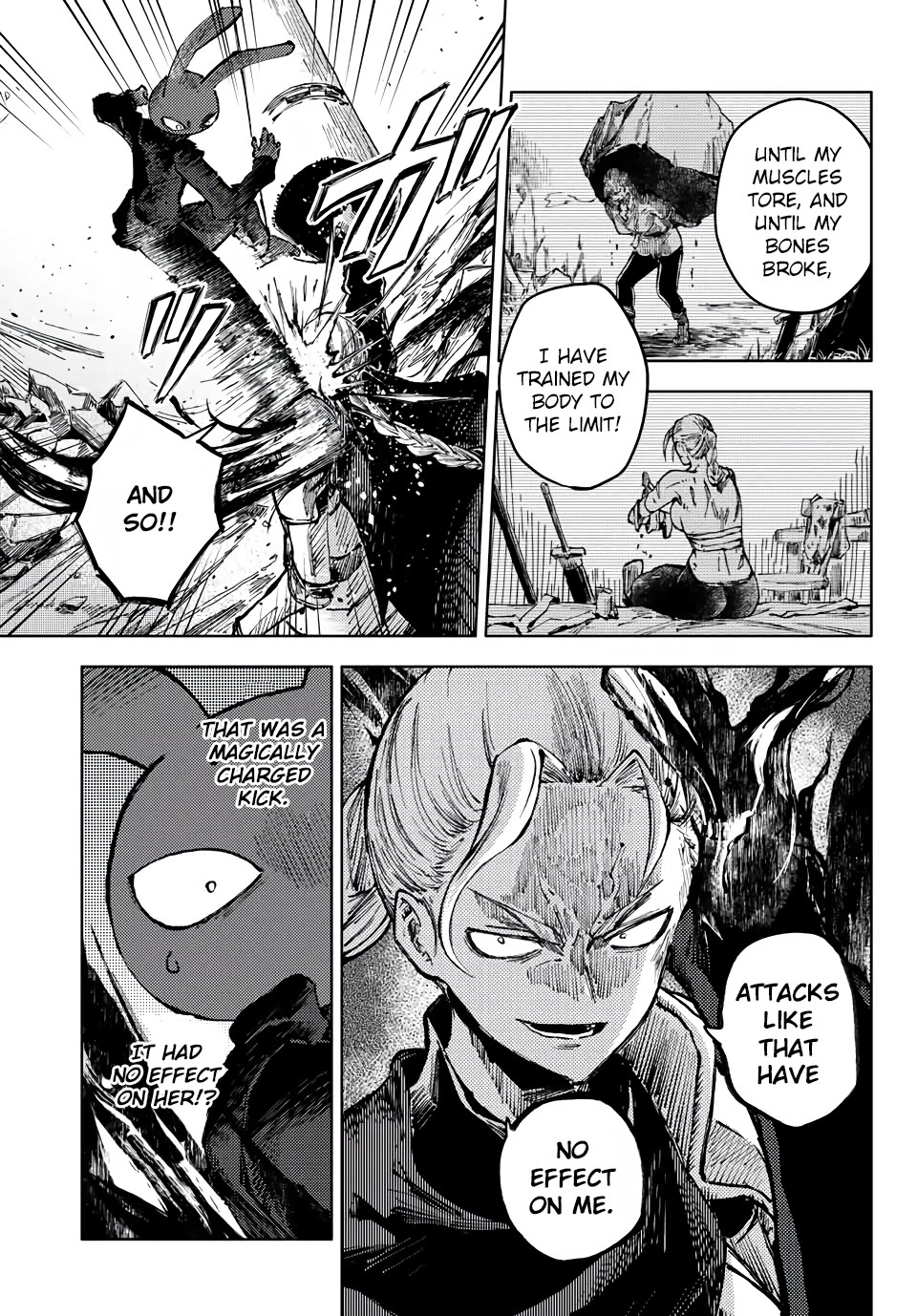 Peach Boy Riverside Chapter 60 page 13 - Chapter 60: The black rabbit and the zealot