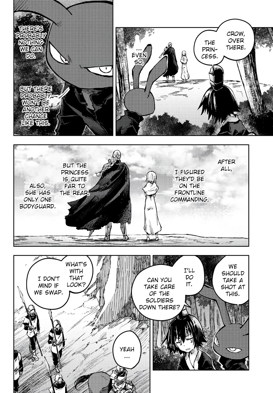 Peach Boy Riverside Chapter 60 page 4 - Chapter 60: The black rabbit and the zealot