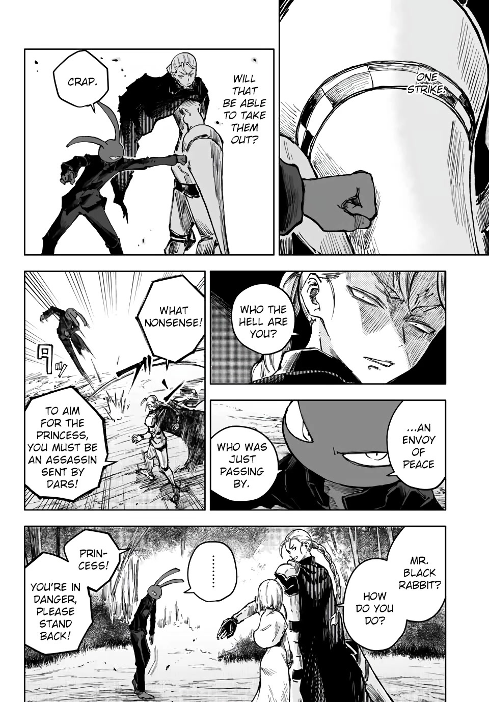 Peach Boy Riverside Chapter 60 page 6 - Chapter 60: The black rabbit and the zealot