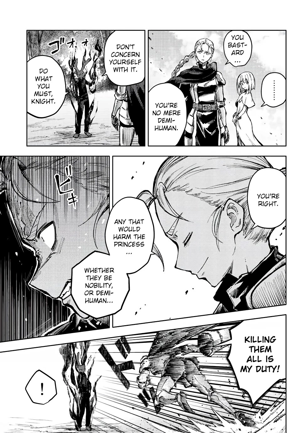 Peach Boy Riverside Chapter 60 page 9 - Chapter 60: The black rabbit and the zealot