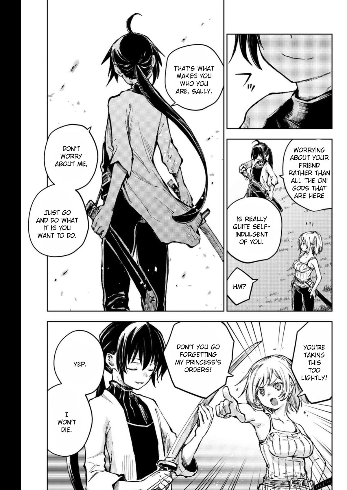 Peach Boy Riverside Chapter 63 page 11 - Chapter 63: Jucerino and the war