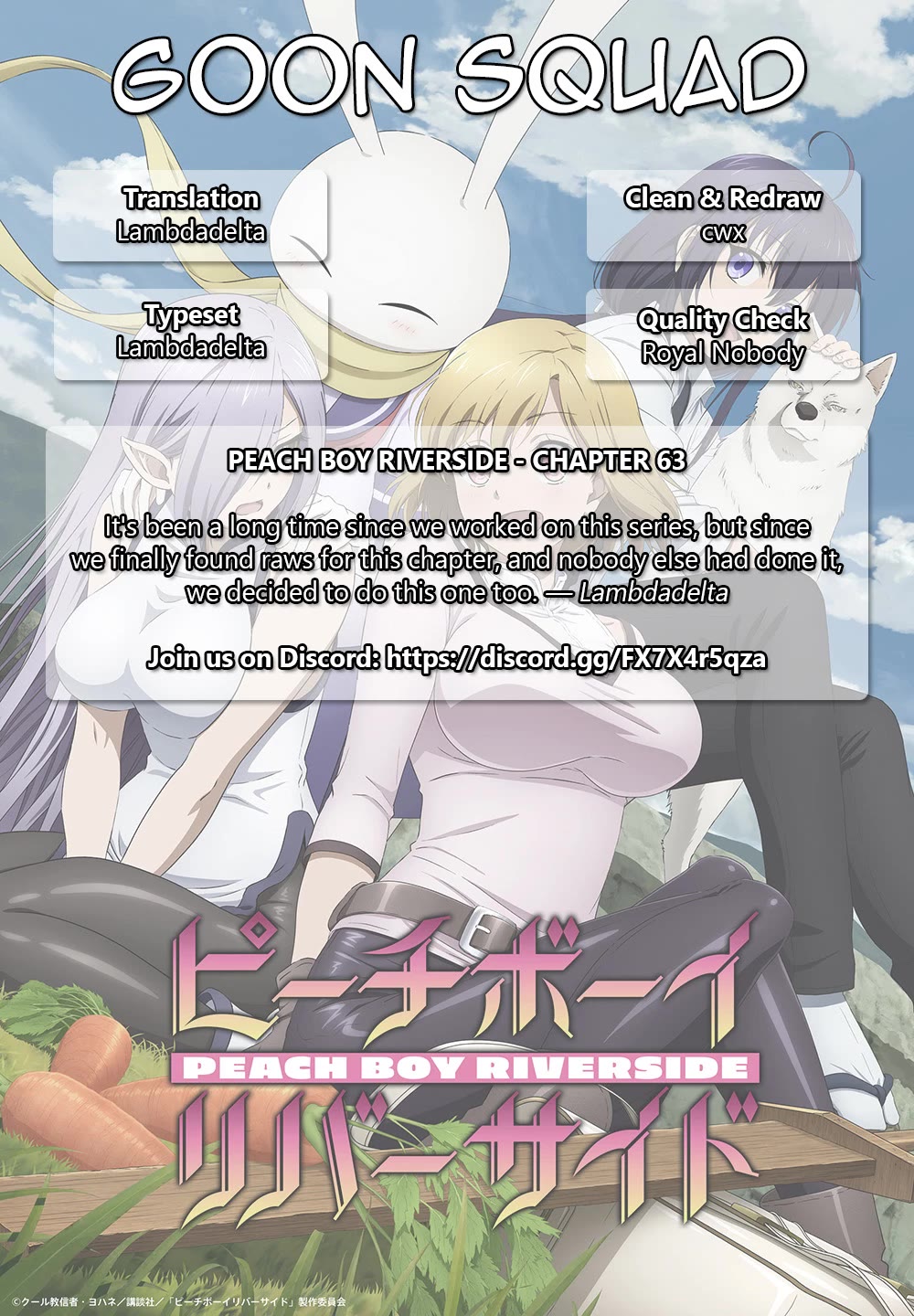 Peach Boy Riverside Chapter 63 page 21 - Chapter 63: Jucerino and the war