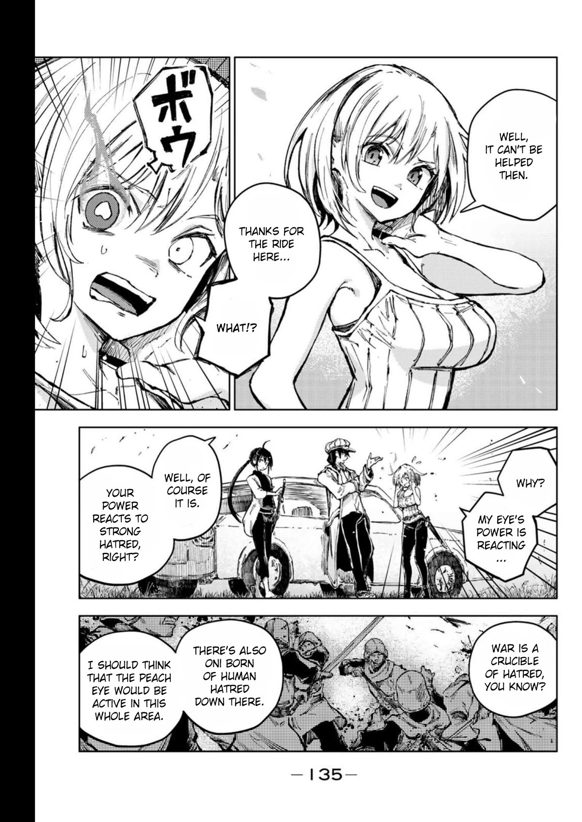 Peach Boy Riverside Chapter 63 page 7 - Chapter 63: Jucerino and the war
