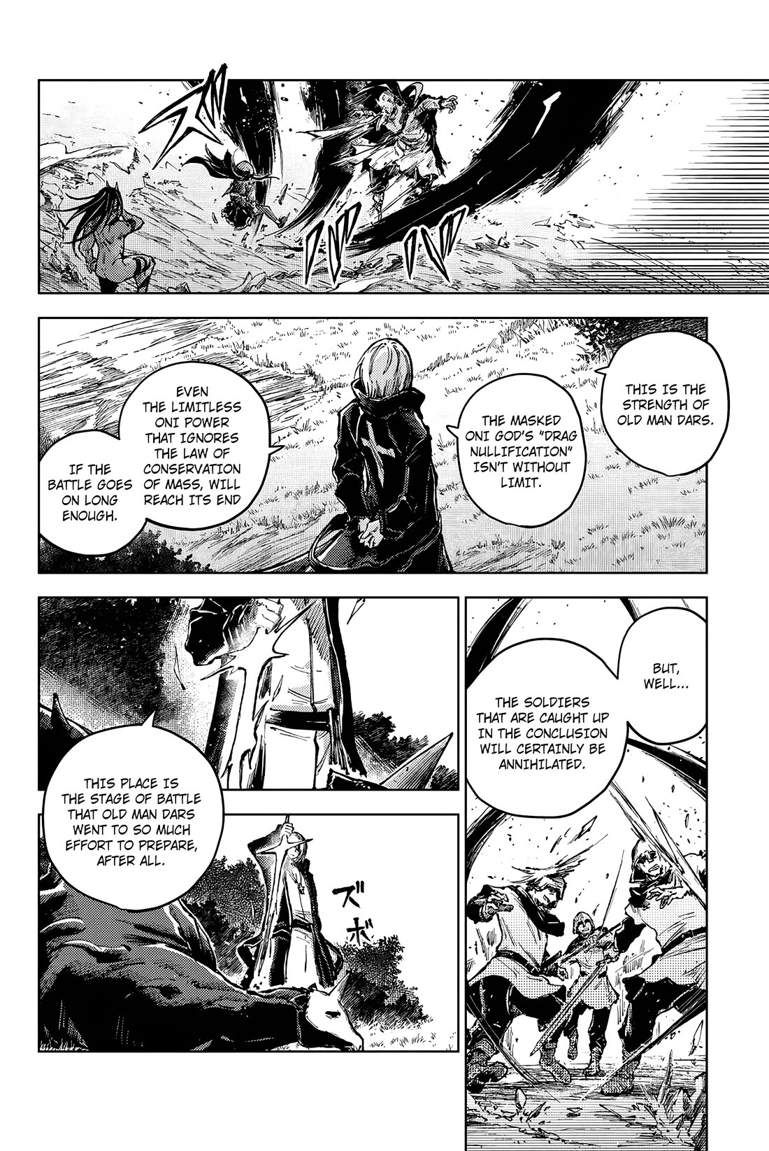 Peach Boy Riverside Chapter 64 page 8 - Chapter 64: Masked Oni God and Thinking Oni God
