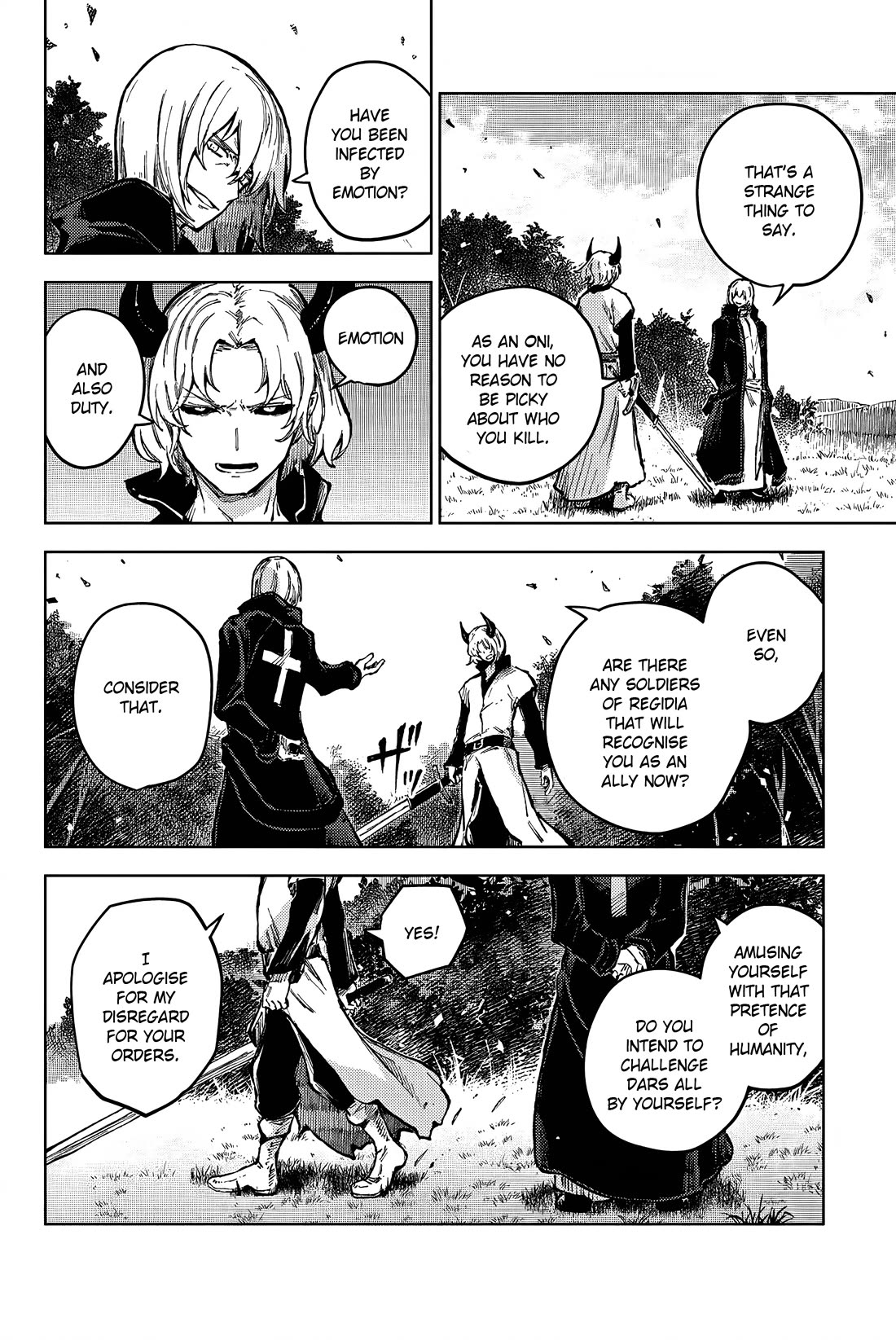 Peach Boy Riverside Chapter 65 page 8 - Chapter 65: Mid Oni and Middle