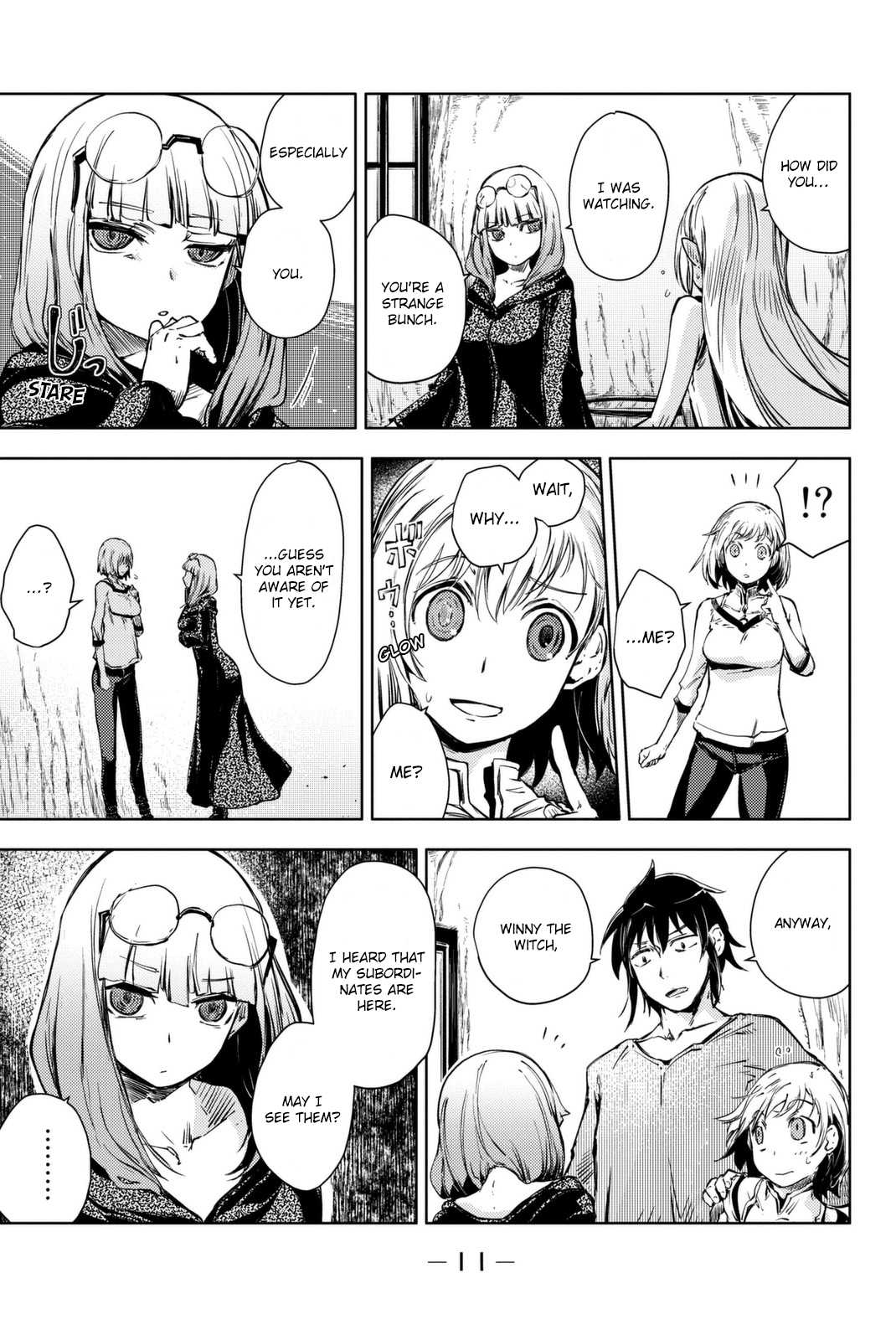 Peach Boy Riverside Chapter 8 page 12 - Chapter 8: The Witch and Learning Magic
