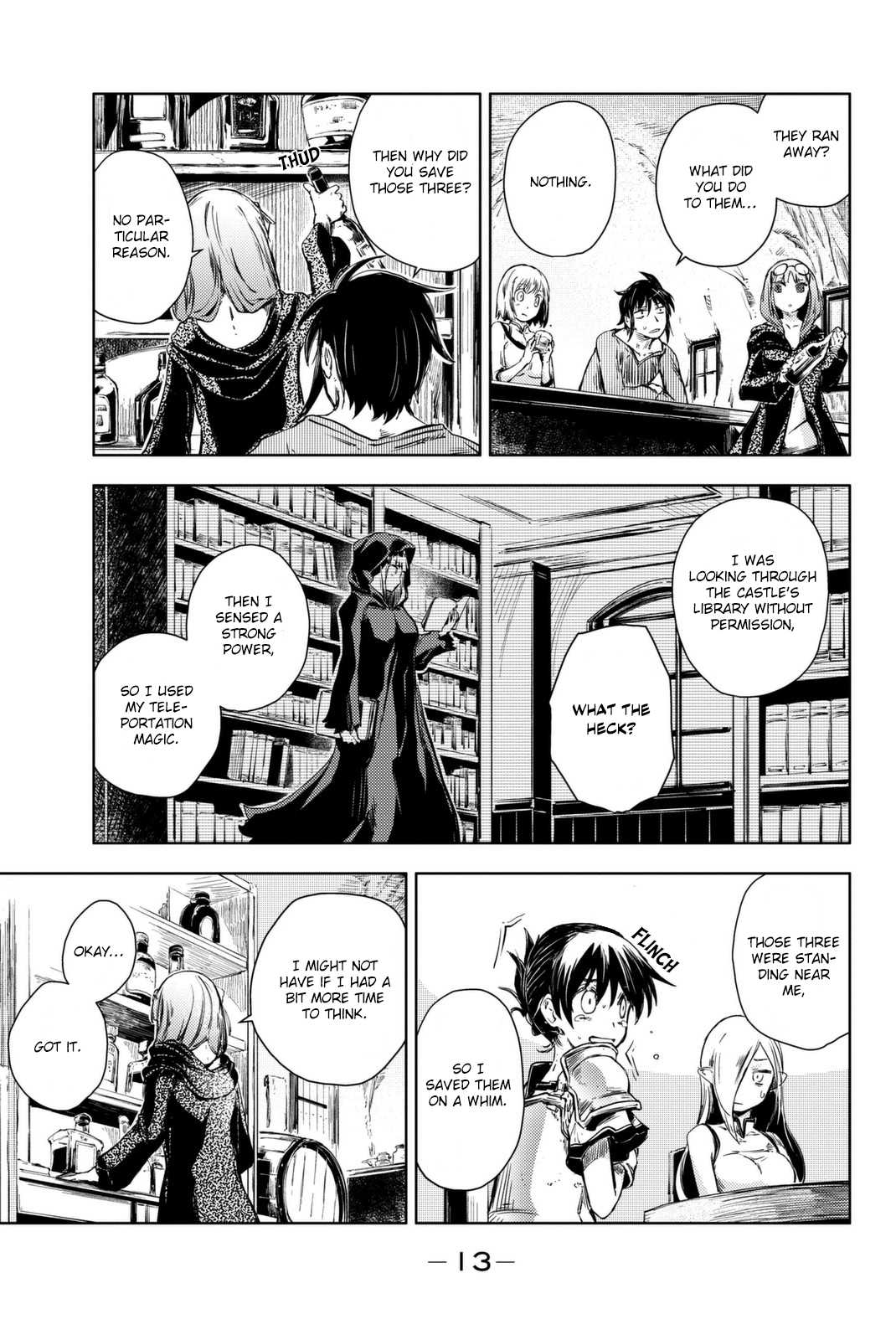 Peach Boy Riverside Chapter 8 page 14 - Chapter 8: The Witch and Learning Magic