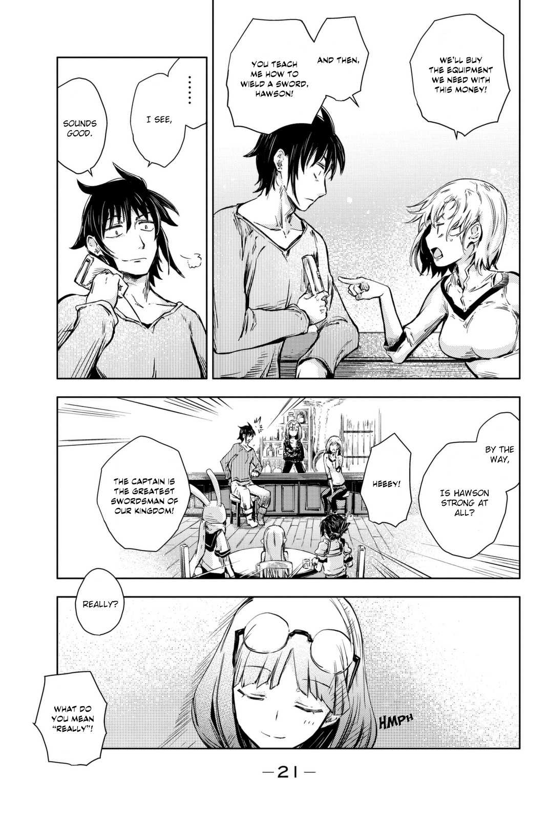 Peach Boy Riverside Chapter 8 page 22 - Chapter 8: The Witch and Learning Magic